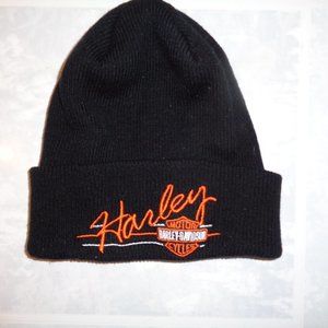 Mens Harley Davidson Beanie Cap Hat one size